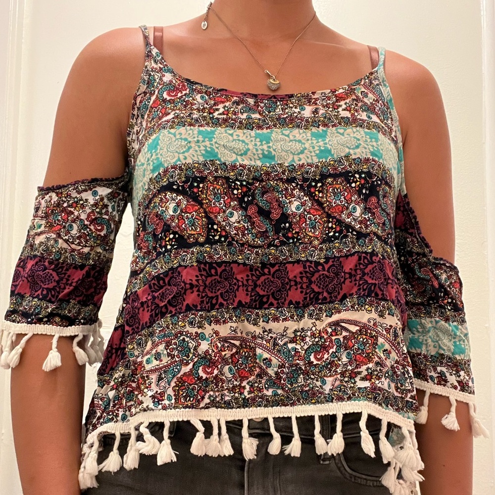 Boho tank top/blouse